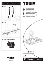 Thule 7030-05-212 Fitting Instructions Manual