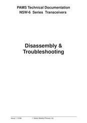 Nokia NSW-6 Series Disassembly & Troubleshooting Instructions