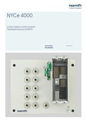 Bosch rexroth NYCe 4000 Manual