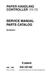 Canon PH-72 Service Manual