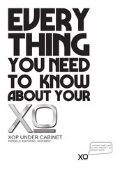 Xo XOP30SC Manual