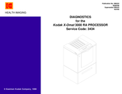 EASTMAN Kodak X-Omat 3000 RA PROCESSOR Diagnostics