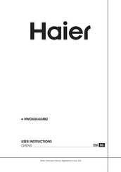 Haier HWO60S4LMB2 User Instructions