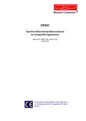 PEP Modular Computers CP341 Manual