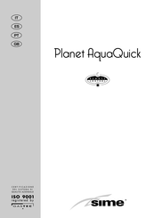 Sime Planet AquaQuick 30 BF Installer's Instructions