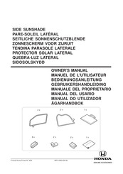 Honda 08R13-SMG-600086 Owner's Manual