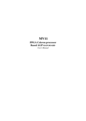 Shuttle Spacewalker MV11 User Manual