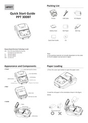 Hprt PPT 300BT Quick Start Manual