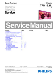 Philips TPM16.1L Service Manual