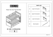 Living Spaces Reese SP -1509 - 3 Instruction Manual