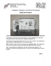 EQAS AS-5 Series Installation & Operation Manual