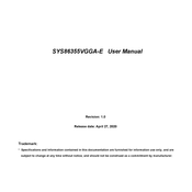 Grantech SYS86355VGGA-E User Manual