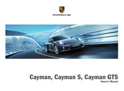 Porsche CAYMAN - Owner's Manual