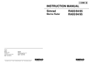 Kongsberg Simrad RA85 Instruction Manual