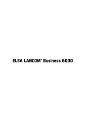 ELSA LANCOM Business 6000 Manual