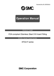 SMC Networks KFG2-F Series Operation Manual