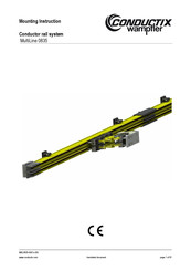 Conductix-Wampfler MultiLine 0835 Mounting Instruction