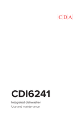 Cda CDI6241 Use And Maintenance