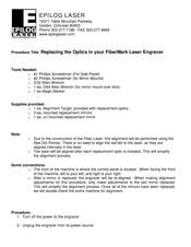 Epilog Laser FiberMark Manual