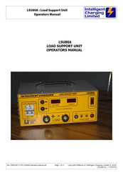 Intelligent Charging LSU80A Operator's Manual