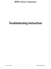 Nokia NPM-6 Series Troubleshooting Instructions