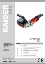 Raider RDP-BM01 User Manual