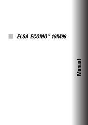 ELSA ECOMO 19M99 Manual