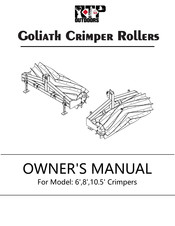 RTP Outdoors 10.5 Crimpers Owner's Manual