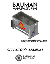 BAUMAN 640P Operator's Manual