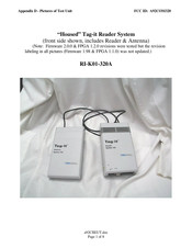 Texas Instruments Tag-it RI-K01-320A Instruction Manual