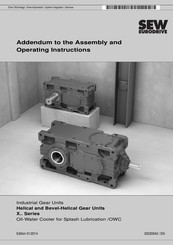 SEW-Eurodrive 3715150IE2 Assembly And Operating Instructions Manual