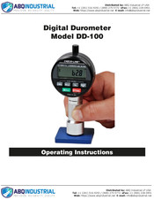 ABQINDUSTRIAL DD-100 Operating Instructions Manual