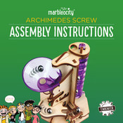 PlayMonster Tinkineer Marbelocity Archimedes Screw Assembly Instructions Manual