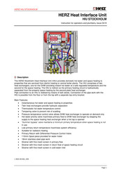 Herz STOCKHOLM Instruction