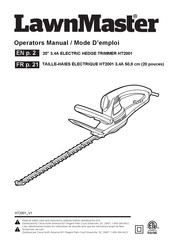 LawnMaster HT2001 Operator's Manual
