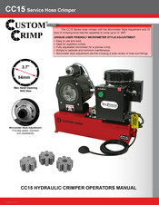 Custom Crimp CC15 Operator's Manual