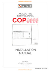 SICLI COP3000 Installation Manual