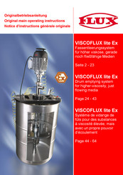 Flux VISCOFLUX lite Ex Original Main Operating Instructions