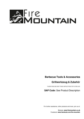 Fire Mountain JY03800302 User Manual