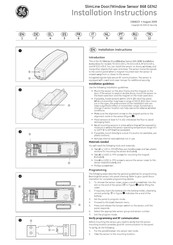 GE 868 GEN2 Installation Instructions Manual