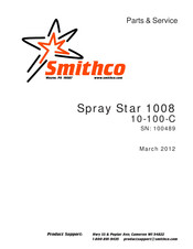 Smithco spray star 1008 Parts & Service