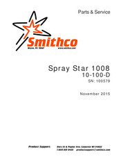 Smithco spray star 1008 Parts & Service