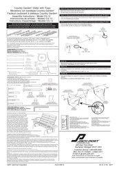 Jack-Post Country Garden CG-12 Assembly Instructions