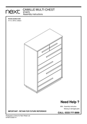 Next 974970 Assembly Instructions Manual