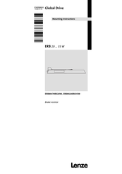 Lenze Global Drive ERBM100R035W Mounting Instructions