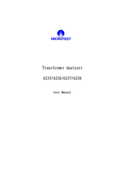 Microtest 6235 User Manual