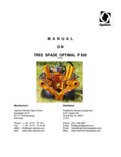 Optimal P 650 Manual