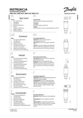 Danfoss MBS 4201 Instructions Manual