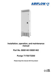 Airflow Purigo T1750 Installation, Operation And Maintenance Manual