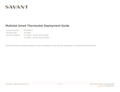 Savant CLI-W210 Deployment Manual